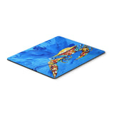 Caroline'S Treasures Big Spash Crab In Blue Mouse Pad/Hot Pad/Trivet (Mw1163Mp)