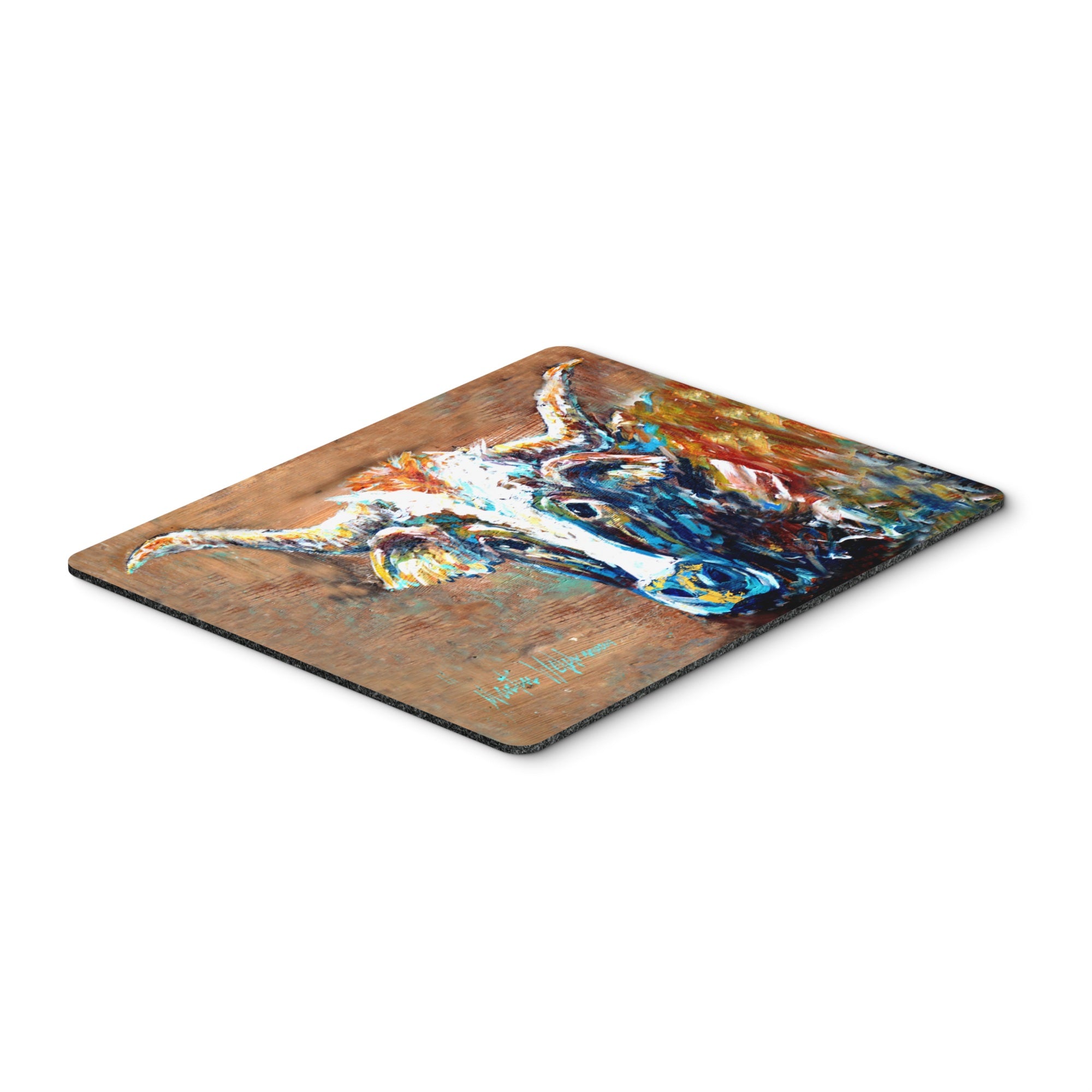 Caroline'S Treasures On The Loose Brown Cow Mouse Pad/Hot Pad/Trivet (Mw1165Mp)