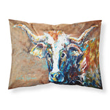 Caroline'S Treasures Mw1165Pillowcase On The Loose Brown Cow Moisture Wicking Fabric Standard Pillowcase, Large, Multicolor