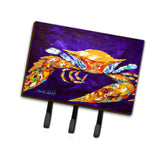 Caroline'S Treasures Mw1172Th68 The Right Stuff Crab In Purple Leash Or Key Holder, Large, Multicolor