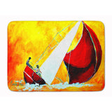 Caroline'S Treasures Sailboat Break Away Floor Mat, 19 X 27, Multicolor