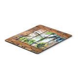 Caroline'S Treasures Desk Artwork Mouse Pad, Multicolor, 7.75X9.25 (Mw1215Mp)