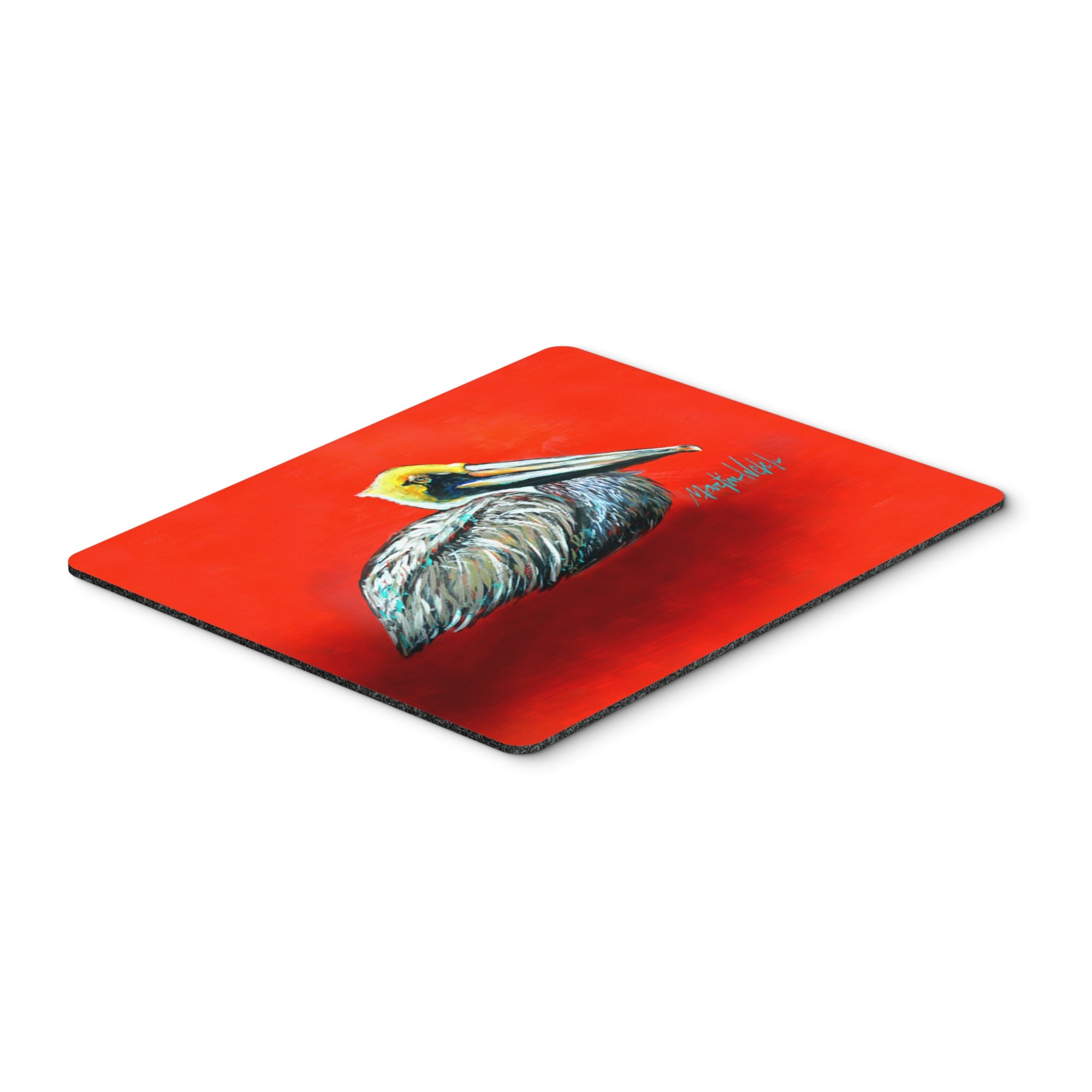 Caroline'S Treasures Sitting Brown Pelican Mouse Pad, Hot Pad Or Trivet, Multicolor (Mw1232Mp)