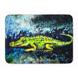 Caroline'S Treasures Sneaky Alligator Floor Mat, 19 X 27, Multicolor
