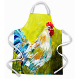 Caroline'S Treasures Mw1247Apron High Step Rooster Apron, Large, Multicolor