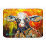 Caroline'S Treasures Happy Cow Machine Washable Memory Foam Mat Doormats, Multicolor
