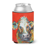 Caroline'S Treasures Mw1319Cc Cow Caught Red Handed Too Can Or Bottle Hugger Cold-Beverage-Koozies, Multicolor
