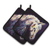 Caroline'S Treasures Mw1333Pthd Knight Horse Pair Of Pot Holders Potholders, Multicolor