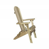 Western Red Cedar Adirondack Chair, Ready To Finish