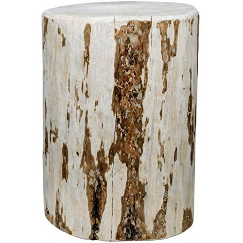 Montana Collection Cowboy Stump, 25 High Occasional Table, Clear Lacquer Finish