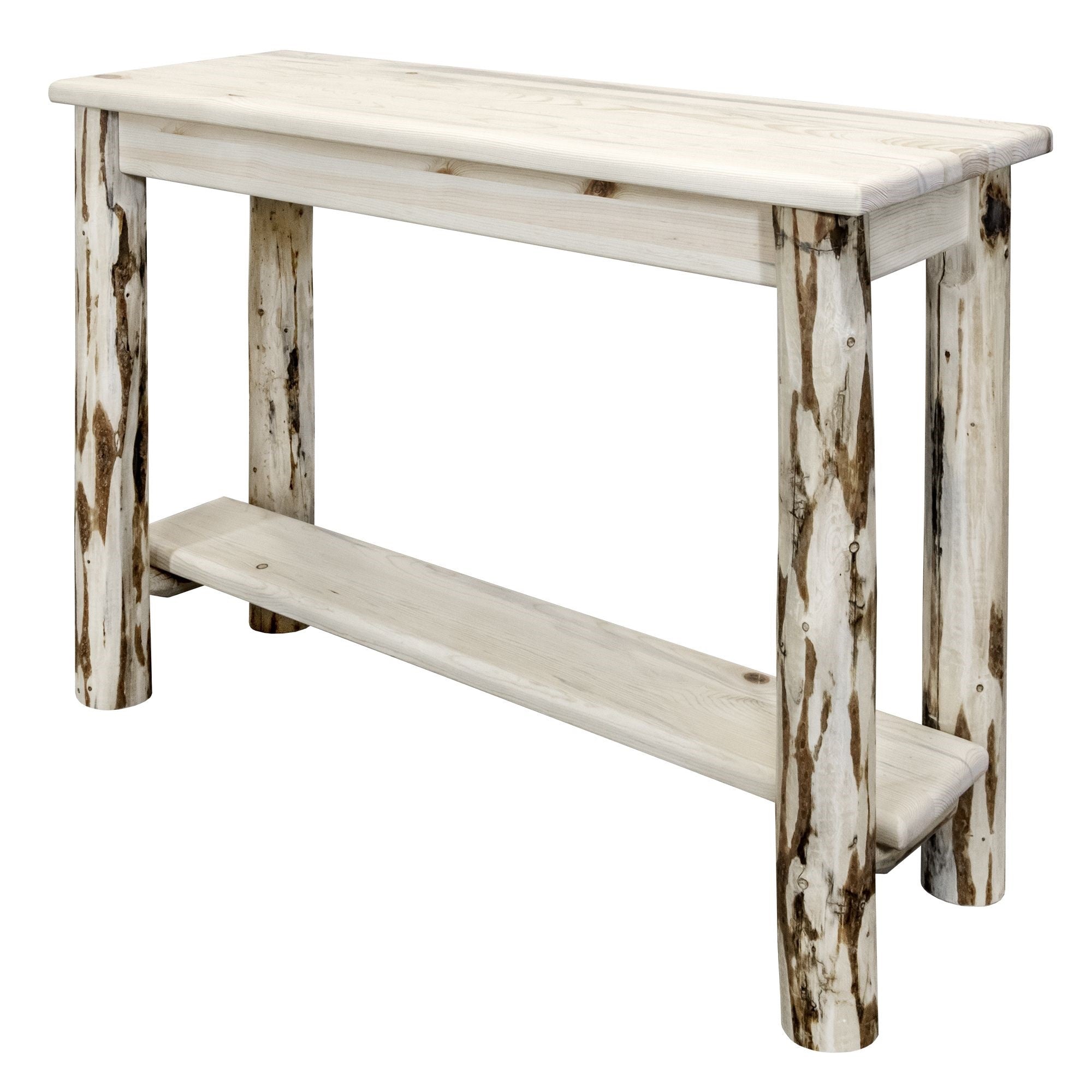 Montana Collection Console Table W/ Shelf, Ready To Finish