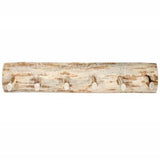 Montana Collection Coat Rack, 5 Foot, Clear Lacquer Finish