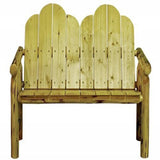 Montana Collection Deck Bench, Exterior Finish