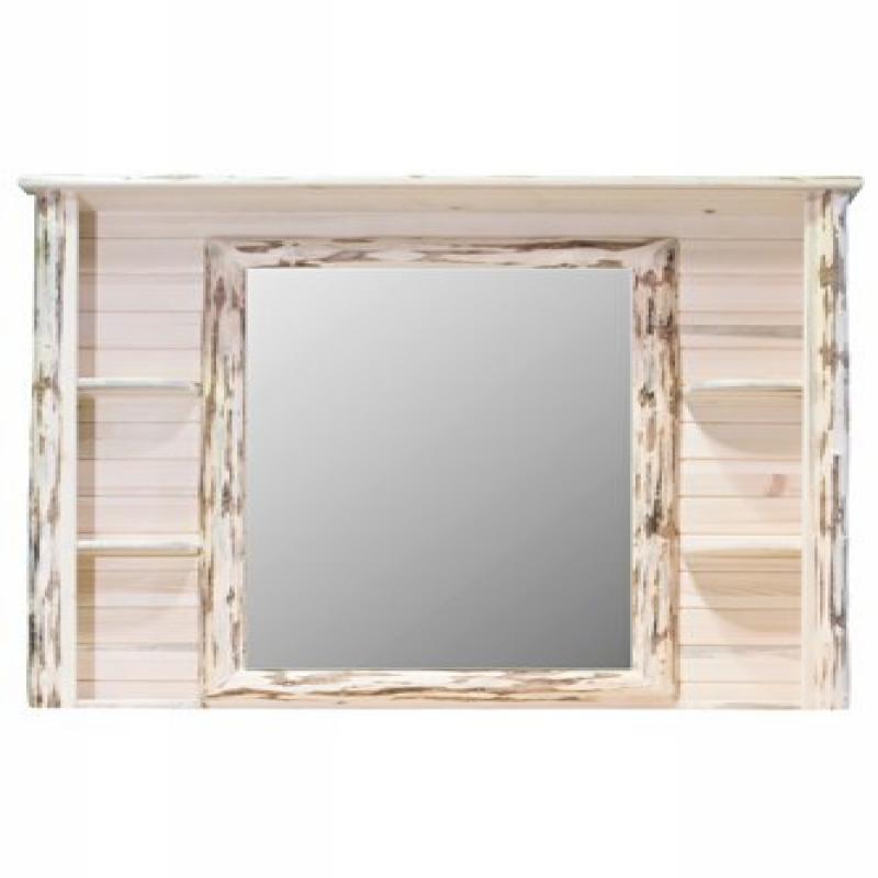 Montana Collection Deluxe Dresser Mirror, Ready To Finish