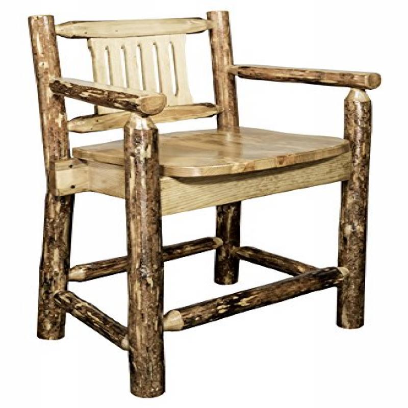 Glacier Country Collection Counter Height Captain'S Barstool