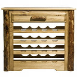 Glacier Country Collection Wine Cabinet