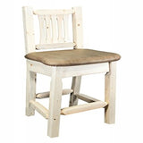 Homestead Collection Counter Height Barstool W/ Back - Buckskin Upholstery, Ready To Finish