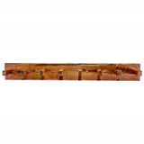 Homestead Collection Coat Rack, 5 Foot, Stain & Clear Lacquer Finish