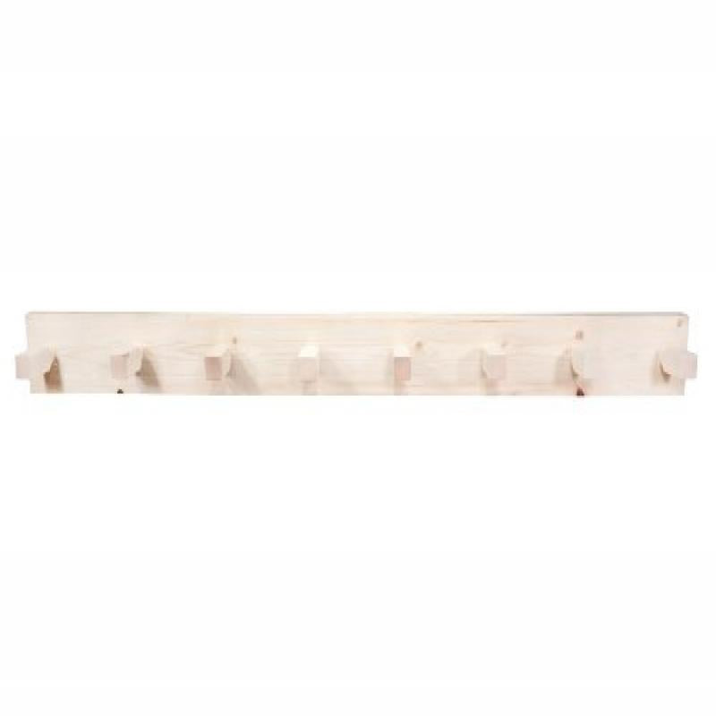 Homestead Collection Coat Rack, 5 Foot, Ready To Finish