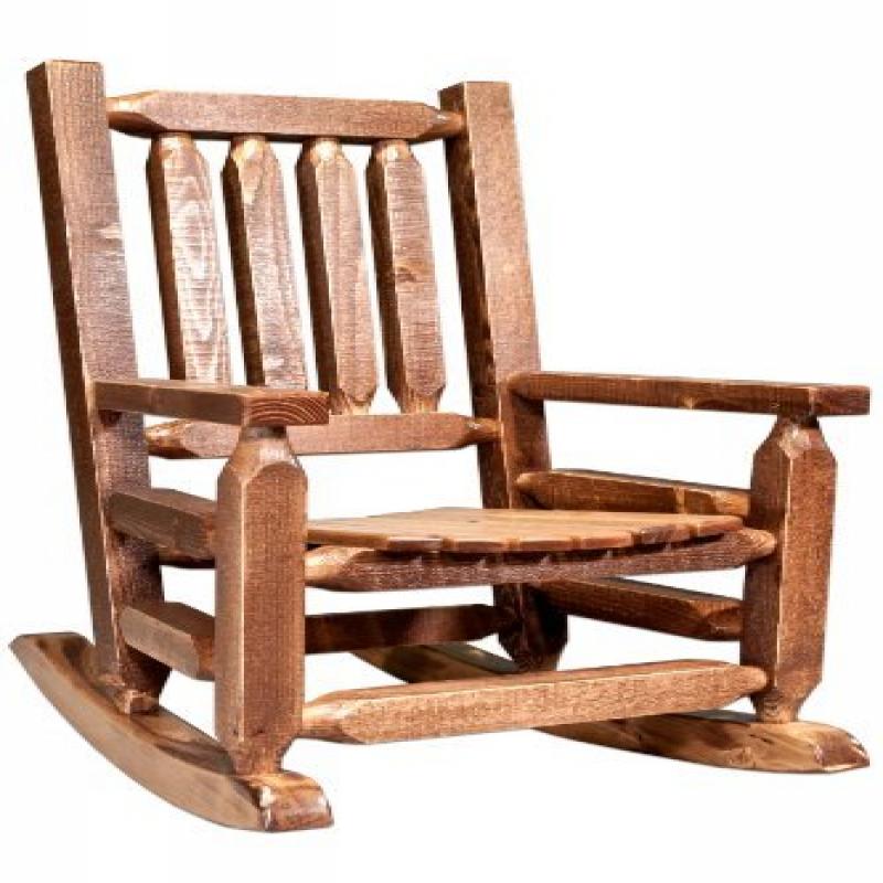 Homestead Collection Child'S Rocker, Stain & Clear Lacquer Finish