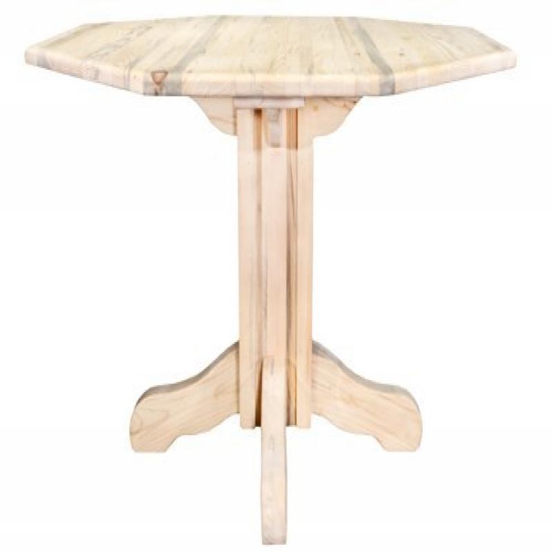 Homestead Collection Center Pedestal Table, Ready To Finish