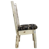 Montana Collection Side Chair, Ready To Finish W/ Upholstered Seat, Woodland Pattern