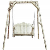Montana Collection Lawn Swing W/ A Frame, Ready To Finish