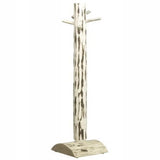 Montana Collection Adult Coat Tree, Clear Lacquer Finish