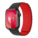 Magnetic Loop for Apple Watch Bands 44mm 40mm 49mm 45mm 41mm 38mm Silicone Bracelet iWatch Series 9 8 7 6 5 4 3 Se ultra 2 strap