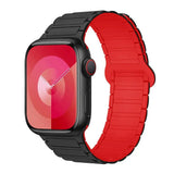 Magnetic Loop for Apple Watch Bands 44mm 40mm 49mm 45mm 41mm 38mm Silicone Bracelet iWatch Series 9 8 7 6 5 4 3 Se ultra 2 strap