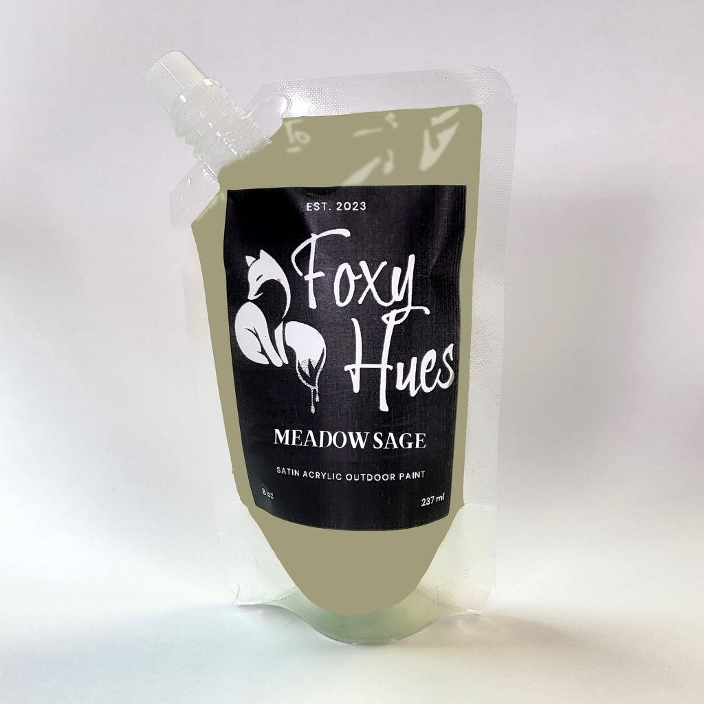 Meadow Sage - Foxy Hues | Satin Acrylic outdoor Paint