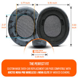 Arctis Nova Pro Wireless & Nova Elite Earpads - WC PadZ Nova Pro Wireless