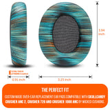 Upgraded Skullcandy Crusher ANC 2, Crusher 720 and Crusher 1080 ANC Earpads - WC PadZ Crusher ANC 2
