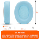 Upgraded Skullcandy Crusher ANC 2, Crusher 720 and Crusher 1080 ANC Earpads - WC PadZ Crusher ANC 2