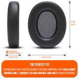 Upgraded Skullcandy Crusher ANC 2, Crusher 720 and Crusher 1080 ANC Earpads - WC PadZ Crusher ANC 2