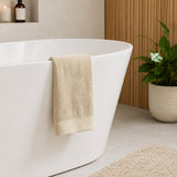 Bamboo Hand Towels - Viscose from Bamboo + Cotton - 2pk - Sand