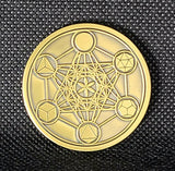 Metatron’s Cube Coin - 72 Names of God