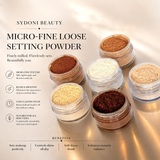 SYDONI LUXURY MICR0-FINE LOOSE POWDER | Perfect Your Complexion .74 OZ. (6 SHADES)