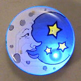 Moon Flashing Body Light Lapel Pins