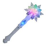 Musical Winter Frosty Snowflakes Motion-Activated Torch LED Wand