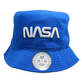 NASA Relaxed Bucket Hat,Worm,Royal, L_XL