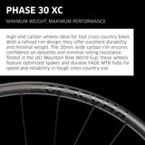 NEWMEN - Wheel (Rear) - Phase 30 Light | Cross Country - [D]