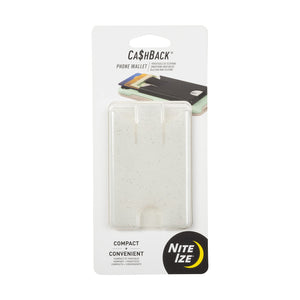 2023 Nite Ize Ca$Hback Phone Wallet, White Sparkle, Map: $5.39