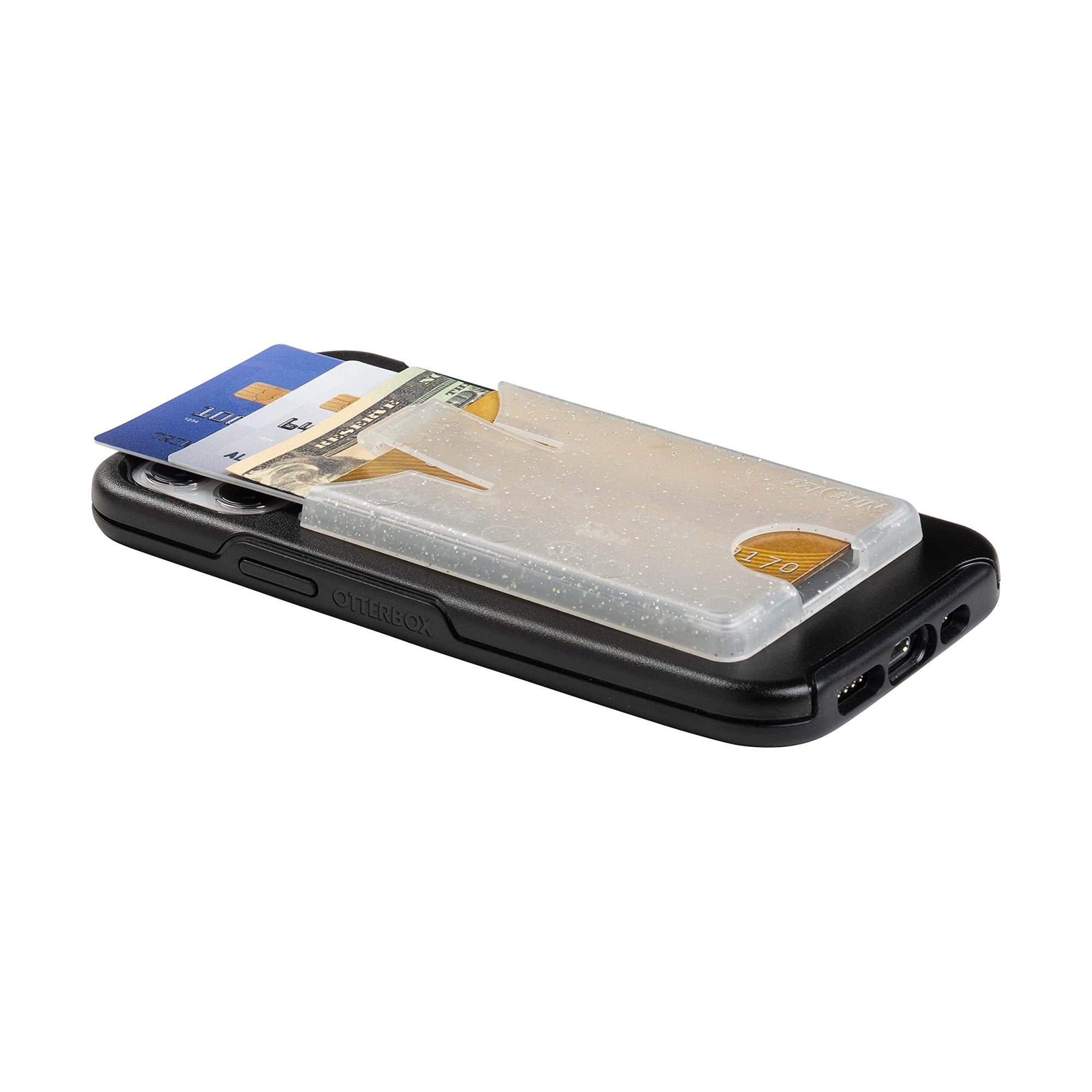 2023 Nite Ize Ca$Hback Phone Wallet, White Sparkle, Map: $5.39