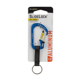 Nite Ize Slidelock Key Ring Aluminum - Blue