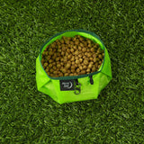 2023 Nite Ize Raddog Collapsible Bowl, Lime, Map: $9.89