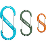2023 Nite Ize S-Biner Dual Carabiner Stainless Steel #3, 3 Pack, Black/Stainless, Map: $8.99