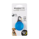 2023 Nit Ize Wearabout Pet Clippable Tracker Holder - Blue, Map: $8.99