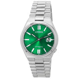 Citizen Tsuyosa Stainless Steel Green Dial Automatic Nj0150-81X MenS Watch