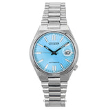 Citizen Tsuyosa Stainless Steel Light Blue Dial Automatic Nj0200-50L MenS Watch